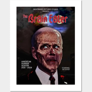 Joe Biden Zombie Horror Movie Posters and Art